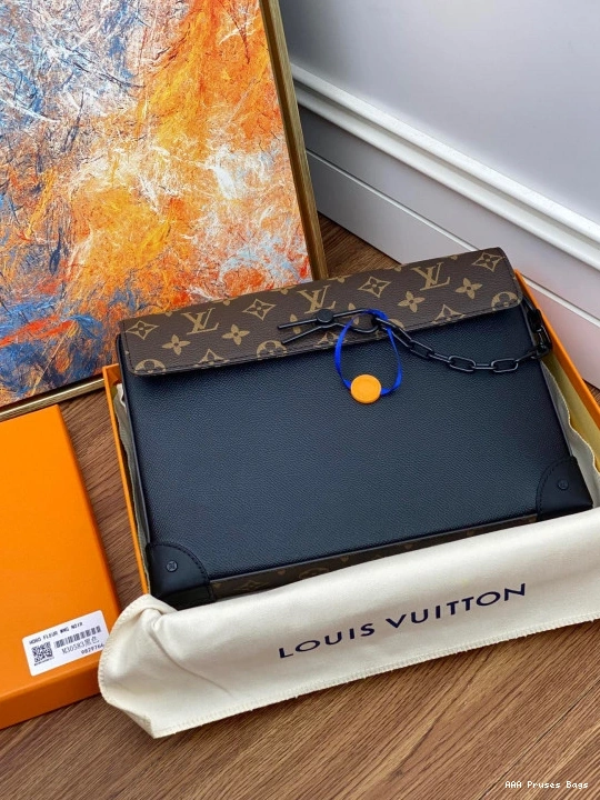 AAA Pruses Bags VUITTON STEAMER POCHETTE VOYAGE LOUIS 0721
